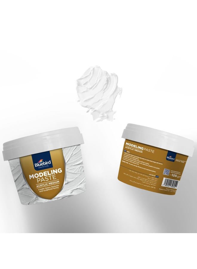Bluebird Modelling Paste 150GM - High Density, Acrylic Medium - For Texture and Thickness, Dimension Additive - Image 5